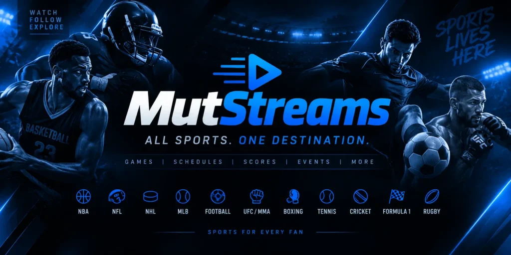 MutStreams: Live Sports, Scores, Schedules and Events